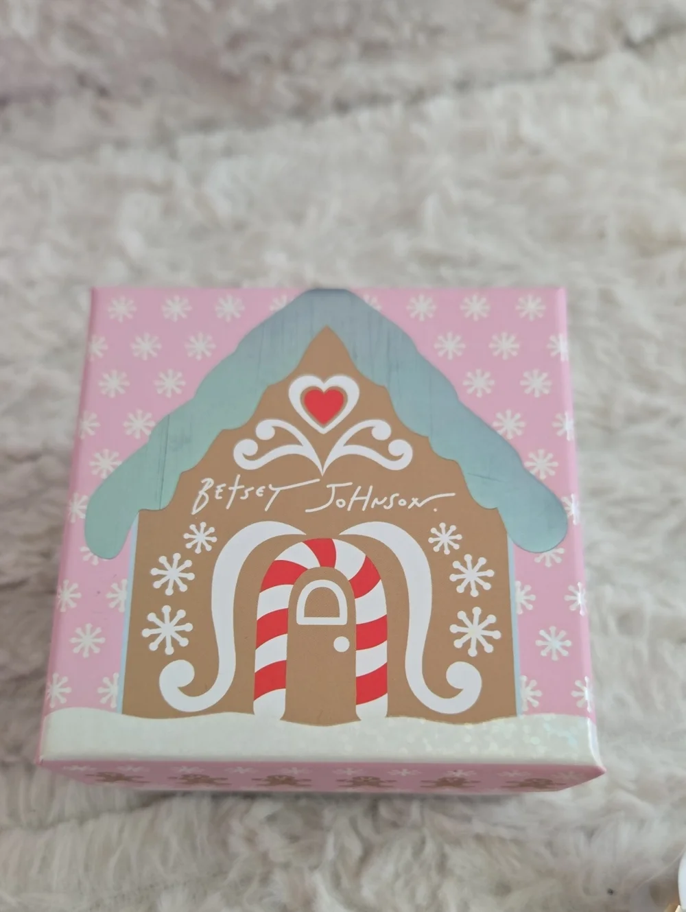 Betsey Johnson Earrings Christmas Bundle Earrings Necklace Bracelet Gift Box